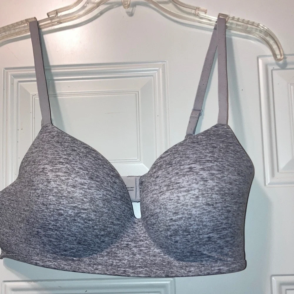 Soma Everyday Padded Wireless Bra in Heather Gray 36C‎